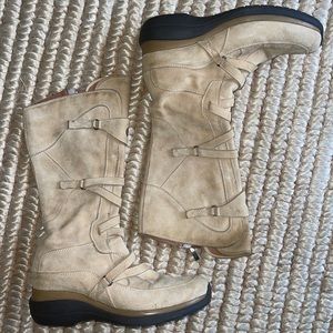 Cesare Paciotti suede zipper boots 9